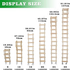 Bird Ladder Bridge, Wooden Pet Hamster Climbing & Swing Toys, Cage Accessories - Image 4