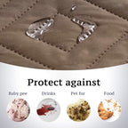 H.VERSAILTEX Reversible Loveseat Cover Furniture Protector Anti-Slip Water - Image 3