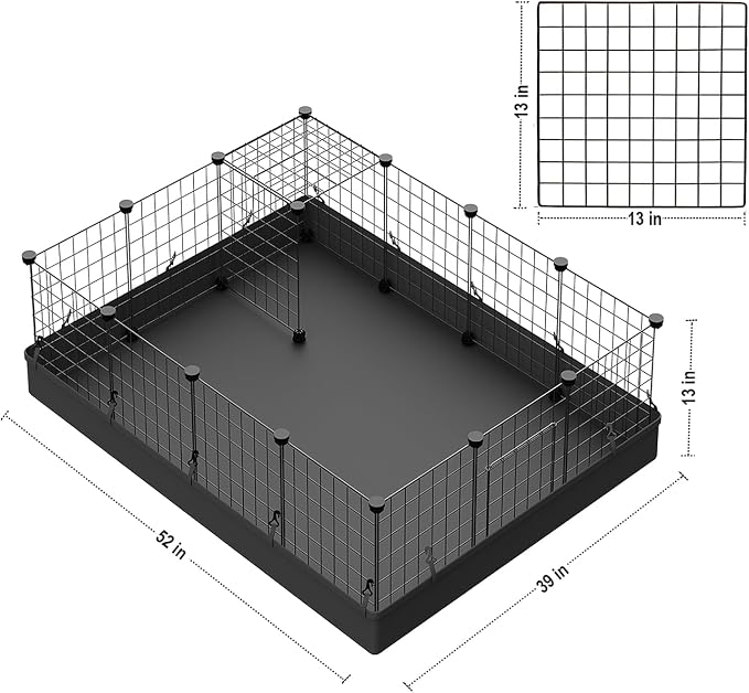 LANGXUN 16pcs Small Animal Playpen - Image 2