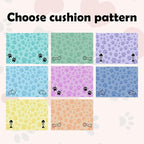 Personalized Dog Cat Food Mat Waterproof Non Slip Pet Bowl Mat Absorbent Quick - Image 2