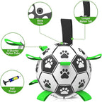 QDAN 2 PCS Dog Toys Soccer Ball Set - Image 6