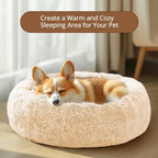 JOLLYVOGUE Calming Small Dog & Cat Bed - Image 4