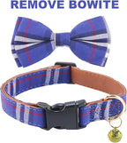 Yizepet Dog Collar and Leash Set-Plaid Puppy Collar - Image 2