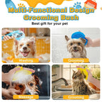 3Pcs Dog Bath Brush, Dog Scrubber - Image 5