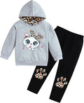 Toddler Baby Girls Clothes Long-sleeve Tie Dye Hoodie Sweatshirt Pants Hooded by Axumity