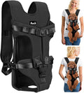 Lukovee Dog Backpack Carrier, Legs Out Easy-fit Dog Front Carrier by Lukovee