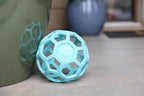 JW Pet HOL-ee Roller™, Dog Toy Puzzle Ball, Natural Rubber - Image 4