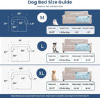 Calming Dog Couch Bed for Medium Dogs/Cats, 35 x 31 inch Waterproof Removable - Image 2