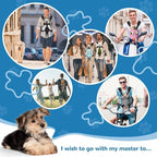 YUDODO Pet Dog Carrier Backpack Adjustable Dog Front Carrier, Legs Out Easy-Fit - Image 5