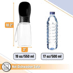 Mr. Pen- Dog Water Bottle, 19 oz, Portable Dog Water Bottle Dispenser, Not - Image 3