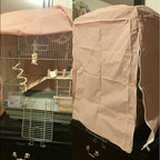 QBLEEV Birdcage Cover, Parrot Cage Night Cover Shade, Pet Universal Blackout - Image 5