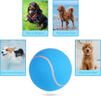 susu & wuwu Giant Tennis Ball for Dogs Yellow Big Tennis Ball for Dog Birthday - Image 6