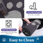 Buganda Dog Door Mat for Muddy Paws, Absorbent Dirt Trapper Washable Indoor - Image 7