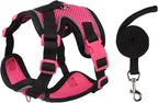 Cat Harness and Leash Set for Walking – Escape-Proof Reflective Vest for Cats by Muejjur