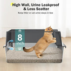Stainless Steel Cat Litter Box - Image 2