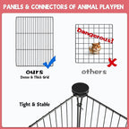20 Panels Small Animal Playpen, C&C Cage - Image 7