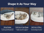 Heated Cat Bed with Auto Shut Off Timer, 17.7" x 13.7" Adjustable Temperature - Image 4