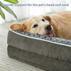 BFPETHOME Orthopedic Dog Beds for Large Dogs-Waterproof Sofa Pet Bed - Image 2