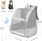 Cat Backpack Carrier, Large Pet Carrier Backpack - Image 5