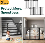 Cumbor 2 Pack 29.7"-51.5" Extra Wide Baby Gate - Image 2