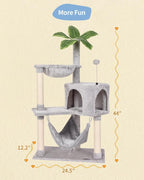 KIYUMI Cat Tree Cat Tower Condo - Image 6