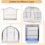 Bird Cage Seed Catcher, 60-118'' Large Bird Cages Cover, 31.5'' H Adjustable - Image 6