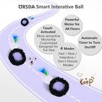 ORSDA Cat Toys, Interactive Activated Moving Ball in 7 Holes Mat, Automatic - Image 4