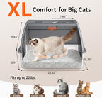 Extra Large Stainless Steel Litter Box - Image 4