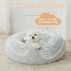 WNPETHOME Donut Dog Beds Large Sized Dog, Anti-Anxiety Caming Large Pet Bed - Image 7