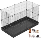 LANGXUN 24pcs DIY Small Animal Pet Playpen by LANGXUN