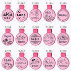 Silent Silicone Dog Tags, Custom Engraved Pet ID Tags - Image 3