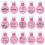 Silent Silicone Dog Tags, Custom Engraved Pet ID Tags - Image 3
