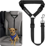 BWOGUE Pet Dog Cat Seat Belts, Car Headrest Restraint Adjustable Safety Leads by BWOGUEPetHome