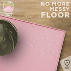 Dog Food Mat - 28x18 Raised Edges Dogs Mat - Image 5