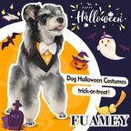FUAMEY Dog Tuxedo Halloween for Medium Dogs, Dog Formal Suit Dogs Attire Pet - Image 2