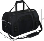 EliteField Soft Pet Carrier Soft Sided Dog Puppy Cat Carrier Travel Bag - Image 8