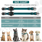 Luminous AirTag Cat Collar Breakaway, OUCWLTAG GPS Cat Collar - Image 6