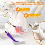 Interactive Cat Toys for Indoor Cats, Automatic Hanging Electric Cat Teaser - Image 4