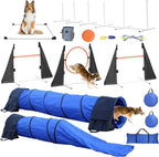 Agility Training Equipment for Dogs, Dog Agility Equipment for Backyard&Indoor by POPMOON
