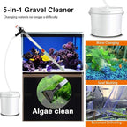Aquarium Gravel Cleaner Siphon Fish Tank Vacuum Cleaner - Image 3