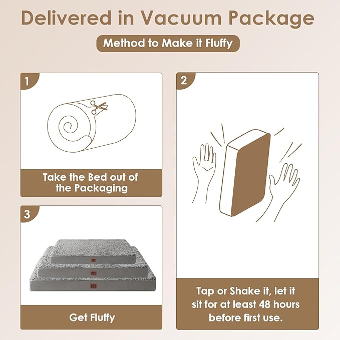 EHEYCIGA Orthopedic XL Dog Beds - Image 5