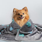 1 Pack 3 Blankets Super Soft Fluffy Premium Cute Cat Pattern Pet Blanket - Image 7
