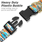 Reflective Dog Collar for Large Dogs, Cute Boho Adjustable Heavy-Duty Nylon - Image 4