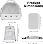 Ventilation Lizard Carrier for Bearded Dragon, Guinea Pig Carrier, Guinea Pig - Image 2