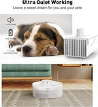 NPET DF10 Dog Water Fountain, 170oz/1.3Gallon/5L Large Automatic Pet Water - Image 6