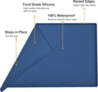 Mofason Pet Food Mat Waterproof Dog Mat 24”x16” Large – 0.5” inch Raised Edge - Image 5