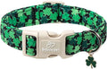 St Patricks Day Dog Collar for Large Dogs by Babolepet