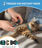 Halypet Cat Harness and Leash Set, Escape Proof Cat Harness, Soft Comfortable - Image 7