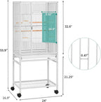 YITAHOME 53.9 inches Metal Bird Cage - Image 2