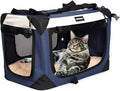 Collapsible Dog Travel Crate, Portable Soft-Sided Pet Carrier Extra Large Cat by Sivlefoss
